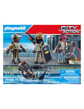 Playmobil City Fuerzas Especiales 71146