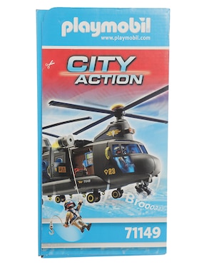 Playmobil Fuerzas Especiales Helicóptero Banana 71149