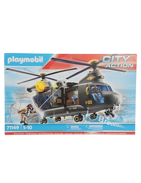 Playmobil Fuerzas Especiales Helicóptero Banana 71149