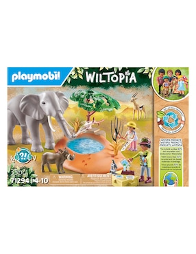 Playmobil Elephant (with Water Shoot Mechanism) At The Water Hole-Wiltopia 2023 B
