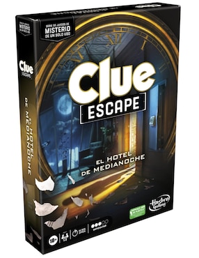 Clue Escape: El Hotel De Media Noche Hasbro Gaming