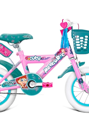 Bicicleta infantil Mercurio rodada 12 para niña