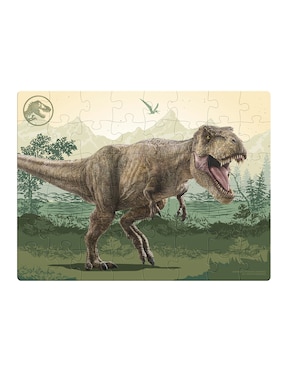 Rompecabezas Tiranosaurio Rex Jurassic World Novelty 48 piezas