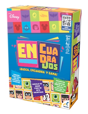 Juego de mesa infantil en cuadrados Disney Pixar Novelty