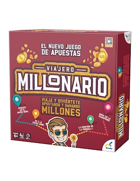 Juego de mesa en familia Viajero Millonario Novelty