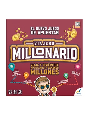 Juego de mesa en familia Viajero Millonario Novelty