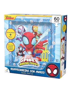 Rompecabezas Marvel: Spidey and His Amazing Friends Novelty 60 piezas
