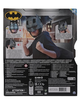 Máscara DC Comics Batman con luz y sonido