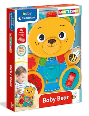 Baby Bear Clementoni Montessori juego didáctico infantil unisex