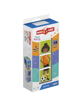 Geomag Magicube Bloques Magneticos Ecologicos De Deportes