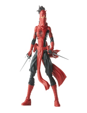 Figura de acción Marvel Legends Series Elektra Natchios Hasbro articulada
