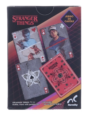 Baraja póker Netflix Stranger Things Novelty
