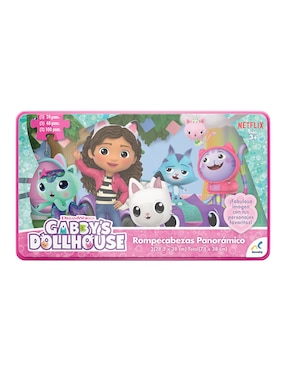Rompecabezas Gabby's Dollhouse Novelty 172 piezas