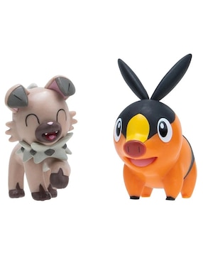 Set Figuras Acción Pokémon Tepic Y Rockruff