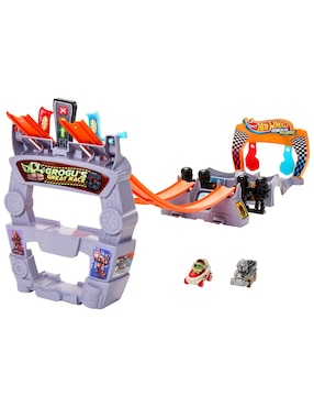 Pista Armable Hot Wheels Gran Carrera De Grogu Star Wars