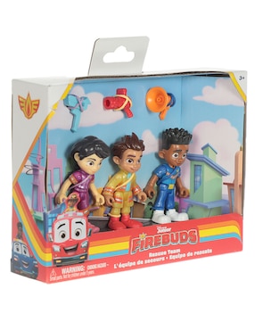 Set figuras acción Firebuds collectors Disney