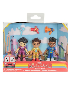 Set figuras acción Firebuds collectors Disney