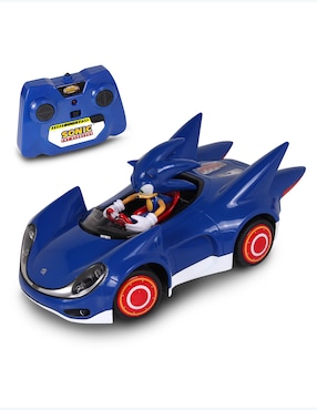 Vehículo De Control Remoto Token Toys 611 Sonic All-Stars Racing Turbo Boost 2.4ghz Rc Sonic The Hedgehog