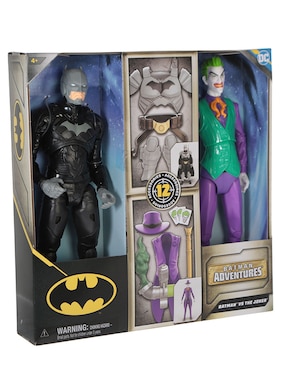 Set figuras de acción DC Batman VS Joker Batman articuladas