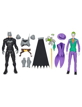 Set figuras de acción DC Batman VS Joker Batman articuladas
