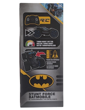 Carro de control remoto Batman stunt force batmobile