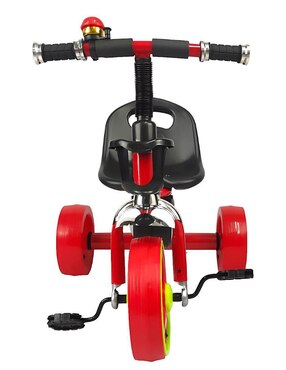 Triciclo The Baby Shop rodada 10 con esfera musical luz y sonido unisex