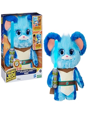 Figura De Acción Star Wars: Young Jedi Adventures Nubs Hasbro Con Luz Y Sonido Articulada