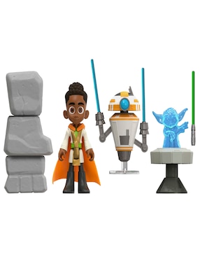 Set figuras acción articulada Star Wars Young Jedi Adventures Hasbro