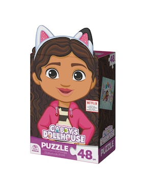 Rompecabezas Gabby's Dollhouse Spin Master 48 piezas