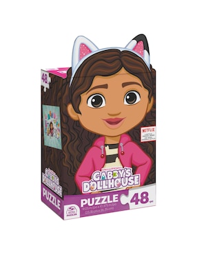 Rompecabezas Gabby's Dollhouse Spin Master 48 piezas