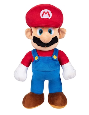 Peluche de Mario Bros Humano Nintendo de 53 cm