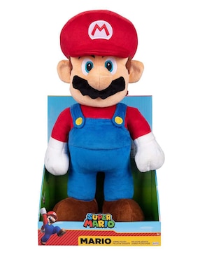 Peluche de Mario Bros Humano Nintendo de 53 cm