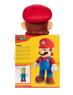 Peluche de Mario Bros Humano Nintendo de 53 cm