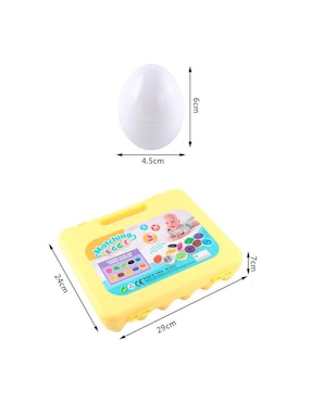 Juguete Huevos Didácticos Genérica juego didáctico infantil unisex