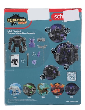 Gran Robot De Sombra Con Minicriatura Schleich