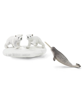 Set osos polares y narval Schleich