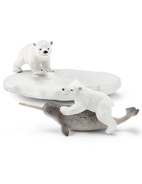 Set osos polares y narval Schleich