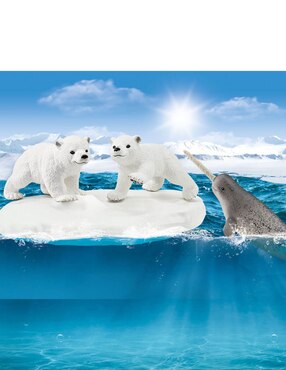 Set osos polares y narval Schleich