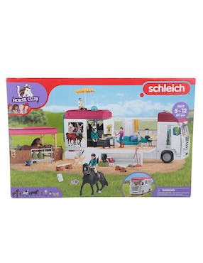 Autocaravana Con Zona Para Caballos Schleich
