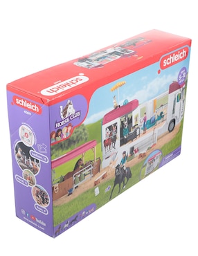 Autocaravana Con Zona Para Caballos Schleich