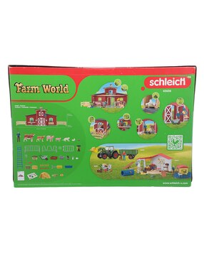Casa Granja Grande Con Animales Y Accesorios Schleich