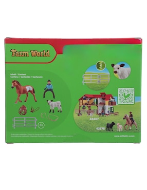 Captura Con Lazo Amazona Vaquera Schleich