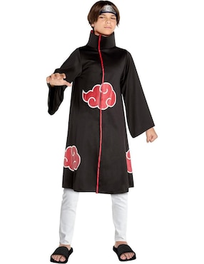 Disfraz Akatsuki Naruto Shippuden Para Infantil Unisex