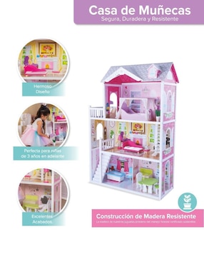 Casa de muñecas Kids House Aria