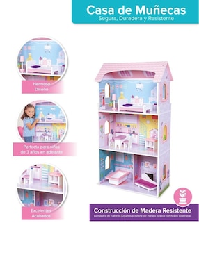 Casa de muñecas Kids House Scarlett