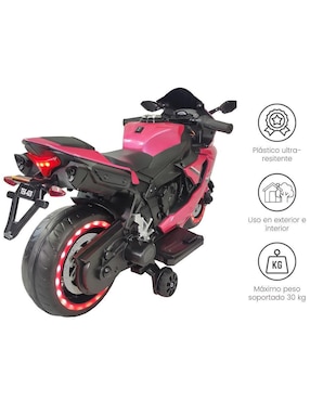Moto montable The Baby Shop   recargable