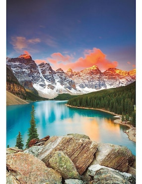 Rompecabezas Lago Moraine,Canada Educa 1000 piezas