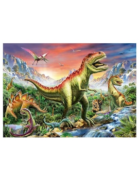 Rompecabezas Dinosaurios prehistóricos Educa 1000 piezas