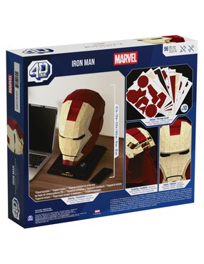Rompecabezas Marvel Iron Man 4D Spin Master 96 piezas