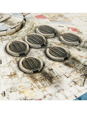 Rompecabezas Star Wars Halcón Milenario 4D Spin Master 223 piezas